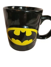 Batman Symbol Embossed Mug  ICUP  DC Comics Yellow and Black.