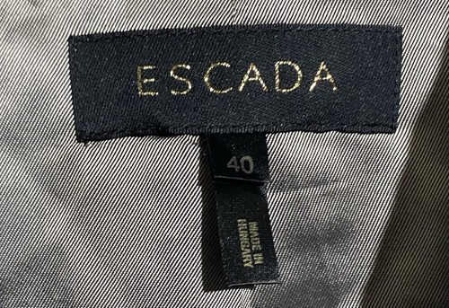 ESCADA Jacket Blazer Designer Coat Size 16-18 Womens Heritage - Picture 2 of 3