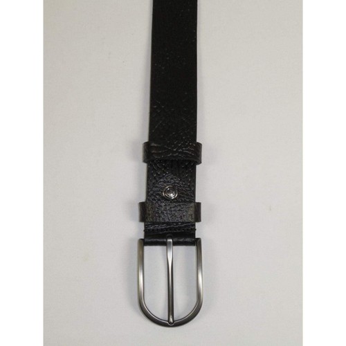 Men's Belt By PICCODER Turkey Genuine Leather Textured 3900 Black - Picture 4 of 10