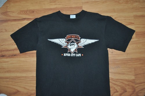 T-Shirt Large Bike Week 1997 River City Cafe Myrtle Beach 21,5 Zoll Pit to Pit - Bild 2 von 5