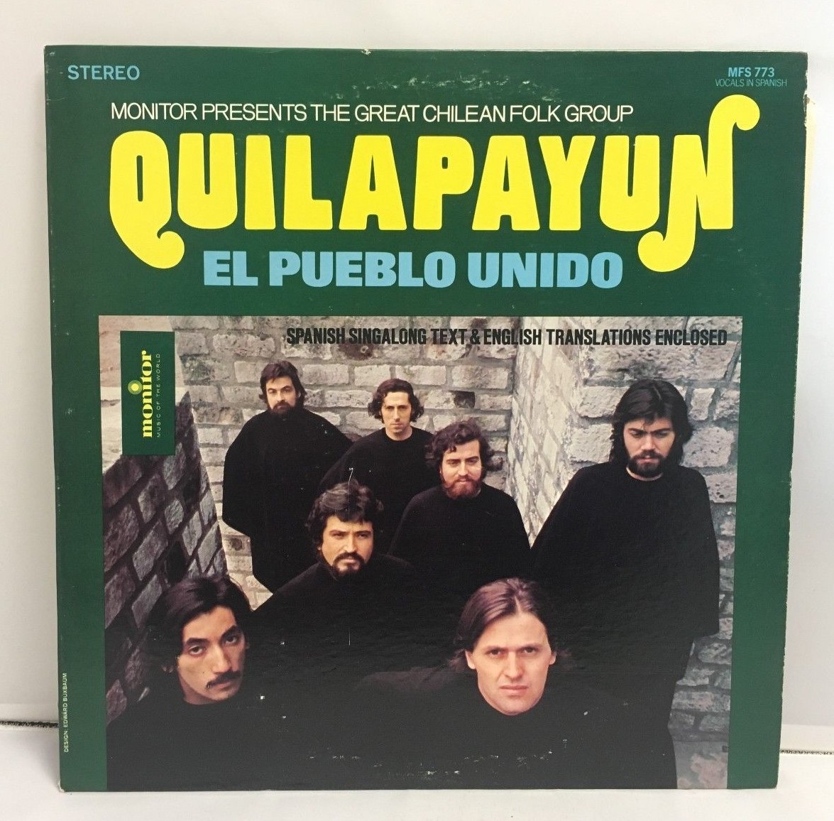 Quilapayun El Pueblo Unido Vinyl Mfs 773 Ebay