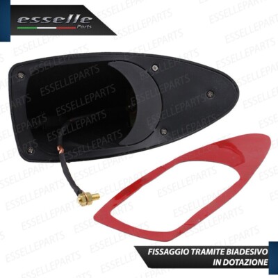 Pinna Squalo Auto Antenna A Pinna Di Squalo Per Mercedes GLC Coupe C254 2023 - Design Aerodinamico Nero Pinna Squalo GLC Coupe 2023
