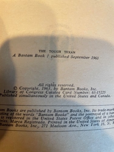 2 Vintage WESTERN PAPERBACKS , early 60's - Picture 3 of 4