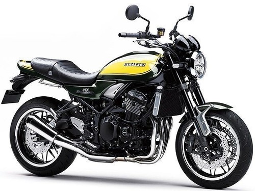 NUEVO KAWASAKI Z900RS EDICIÓN BOLA AMARILLA Color Verde Caramelo Bikini Capucha #3669 - Imagen 4 de 5