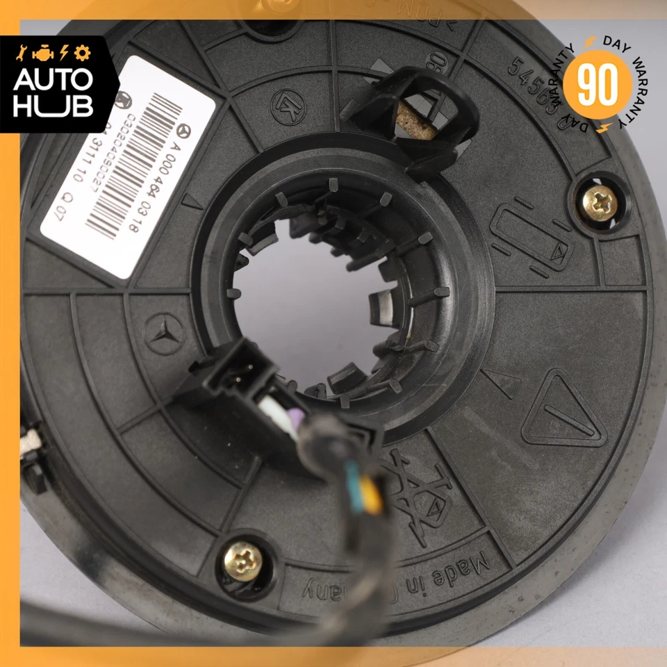 00-06 Mercedes W220 S350 S55 AMG sensor de ângulo de coluna de direção mola de relógio fabricante de equipamento original - Imagem 2 de 4