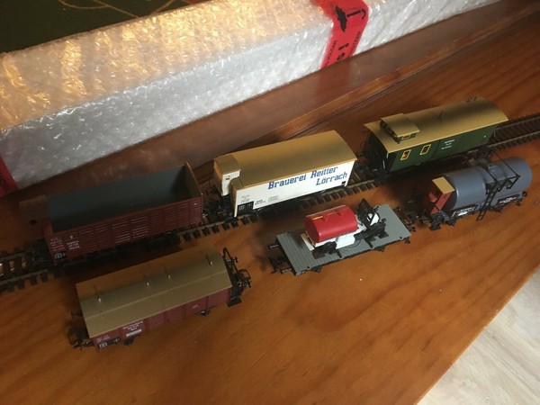 Märklin 45102. Conjunto de 6 vagones Würtemburgueses, época I y sin caja