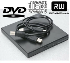 External USB Powered DVD-RW DVD Burner CD-RW CD Burner DVD-R Combo LW #LW4