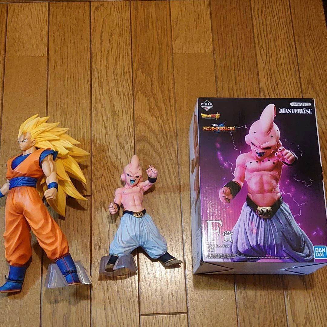 Dragon Ball - Figura de ação Majin Buu Vs Super Saiyan, Dragon