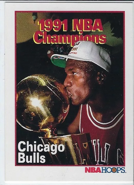 Michael Jordan 1991 NBA Hoops 1991 NBA Champions 543 eBay