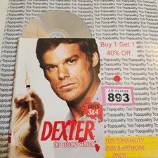 Dextor DVD disc and artwork only. Save �s. Eco.