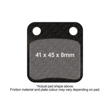 EBC Scoot Carbon Pads E391 Front Left for Lexmoto Gladiator 125 SB125T-23B 14-18