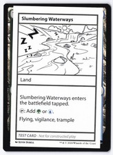 Slumbering Waterways S Mystery Booster 2 Playtest Cards NM