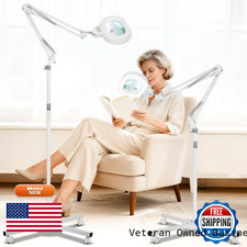 Kirkas 12X 30X Floor Magnifying Glass Light And Stand Infinite Color Dimmable 2