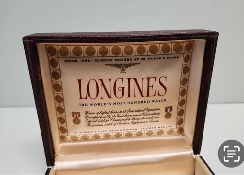 Vintage Longines Double Duty Herrenuhr Box schön! - Bild 8 von 8
