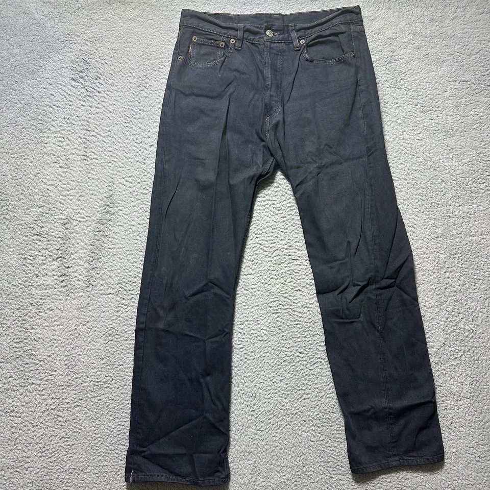 Мужские джинсы из денима Rocky Workwear чистого покроя размер 32x30 на пуговицах винтажные - Изображение 3 из 4