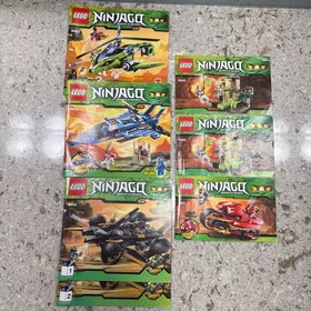 Lego Ninjago Instruction Manuals Lot of 20 Masters of Spinjitzu