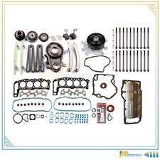 02 For Dodge Ram 1500 4.7L Oil Pan Gasket Head Gasket Set Timing Cover Gasket