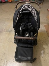 Cybex Stroller Seat Black Folding Single with Harness and Canopy
