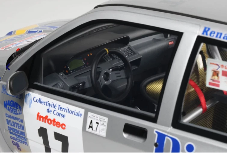 Renault Clio Maxi No 17 Ragnotti Tour de Corse 1995 1/12 - G090 OTTOMOBILE - Immagine 4 di 4