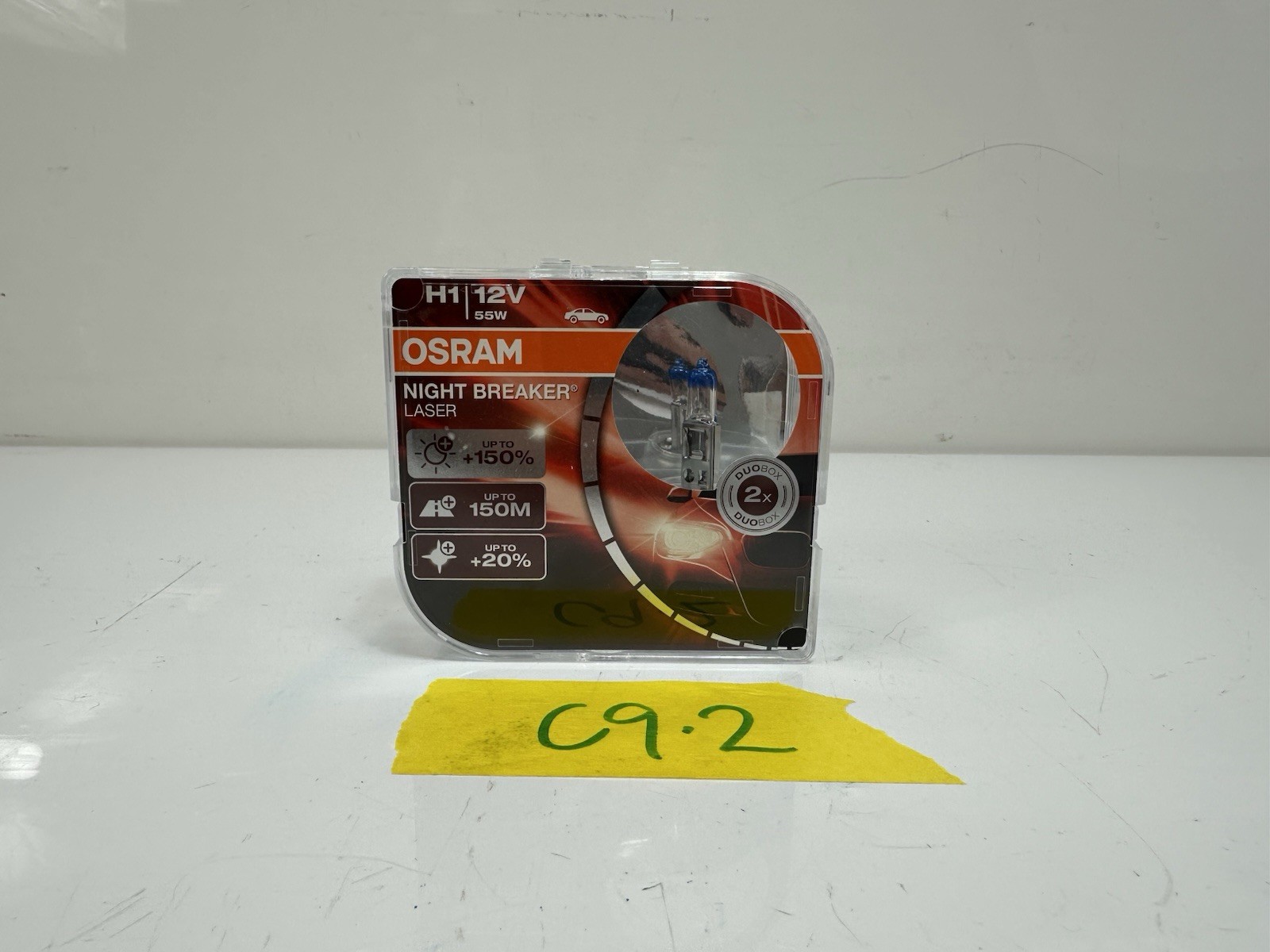 OSRAM 64150NL-HCB H1 12V 55W NIGHT BREAKER LASER P14,5s HardCase DuoBox