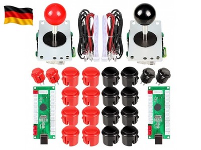 2 Spieler Arcade Spiel Kit Teil USB Pc Joystick für Mame Spiel DIY Null 
