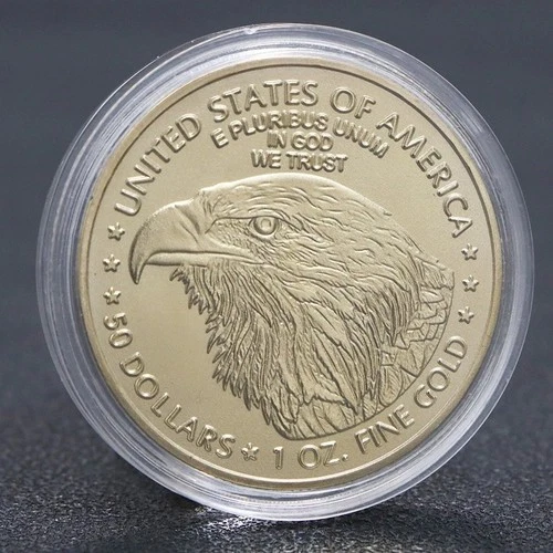 2022/2021 USA Liberty Eagle Coin American Fine Gold Coin Collectibles Home Decor