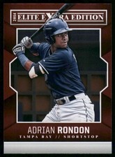 2014 Panini Elite Extra Edition - Adrian Rondon #99 (RC)