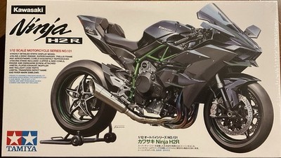 Tamiya Kawasaki Ninja H2R 1/12 Scale Sport Bike Plastic Model Kit - New