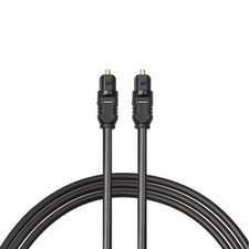 6FT Digital Optical Audio Cable Toslink Fiber Optic Cord for TV Soundbar Amp