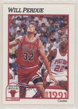1991-92 NBA Hoops Will Perdue #345 te2