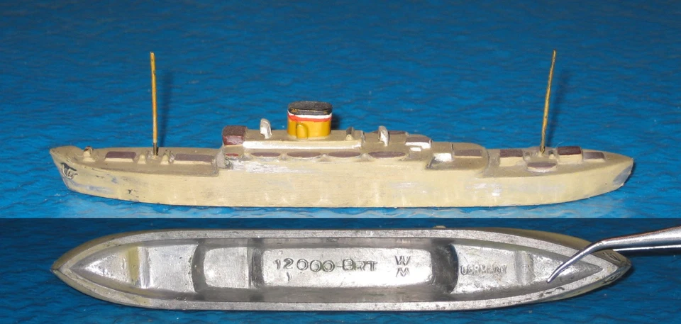 D Passagierschiff CARIBIA, Wiking, Metall, 1:1250