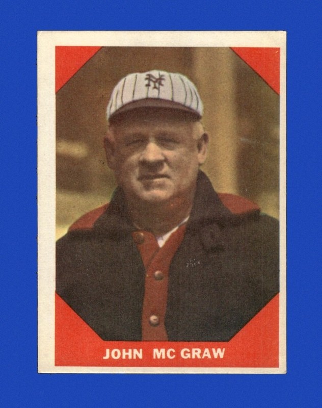 1960 Fleer Set-Break # 66 John Mcgraw NR-MINT *GMCARDS*