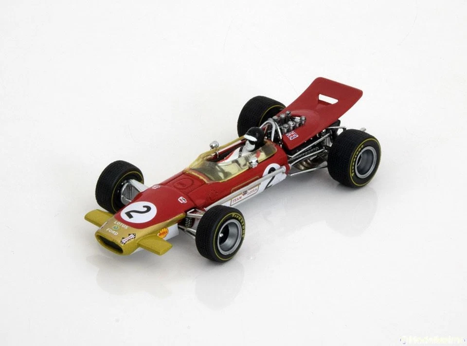 ,QUARTZO, LOTUS 49B Jackie Oliver gran premio Bélgica 1968, 1/43, QUA27805 - Imagen 4 de 4
