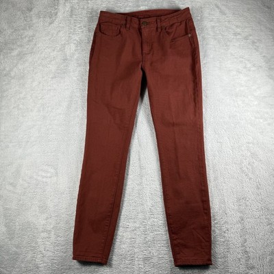 American Giant Roughneck Pants Mens 30 Skinny Brown Stretch Canvas Made USA