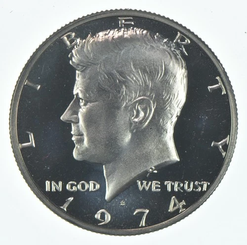 1974-S Kennedy Half Dollar Proof — photo from the most recent tracked eBay sale