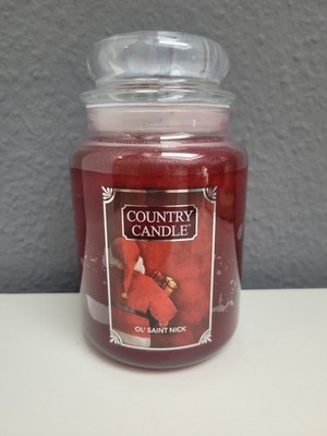 NEU  Country Candle ''Ol' Saint Nick'' 680g