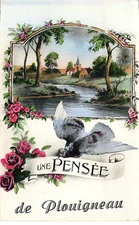 FINISTERE PLOUIGNEAU souvenir de