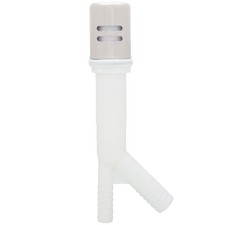 D200-26 1-5/8" x 2-1/4" Solid Brass Air Cap Kit, Non-Skirted, Polished Chrome