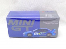 (SQ653) MINI GT 986 Subaru Impreza WRC 5 1999 Rally Australia Winner LHD Subaru