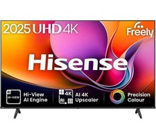 HISENSE A6Q 43" LED 4K HDR Smart TV with Freely