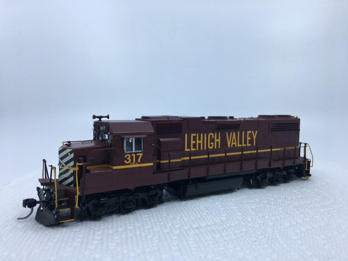 Locomotora diésel HO Overland Models OMI 1869 latón Lehigh Valley GP38-2 LV #317 - Imagen 1 de 17