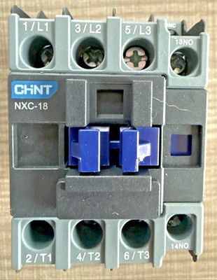 Chint AC Contactor for 220V NXC-18 Din Rail Mount NEW!