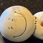 Vintage Plastic Vinyl  Smiley Face Guy  Bank with Pink Heart — photo 6