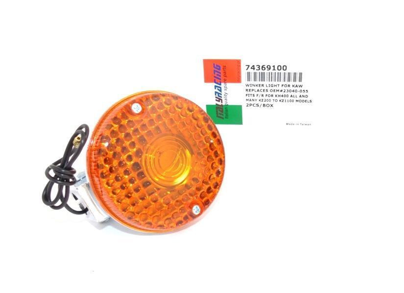 Clignotant avant Kawasaki H1-E H1-F KE KH KL KM KS Z KZ 23040-055