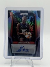 2025 Panini WNBA Prizm SANIYA RIVERS RC Rookie Auto Signatures Silver Prizm Sun