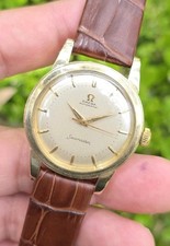 Vintage 1952 OMEGA Seamaster Automatic Cal 354 14k GF Men's 34mm Watch Ref G6250