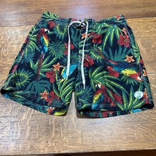 Caribbean Joe men's swim trunks sz large vacation tropical