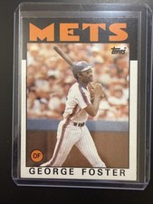 1986 Topps George Foster New York Mets #680