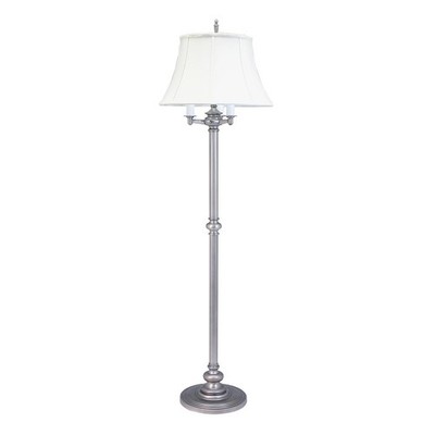 House of Troy 66'' Pewter Six-Way Floor Lamp - N603-PTR