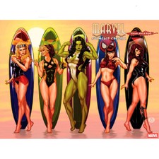 Marvel Swimsuit Special Friends Foes And Riva...